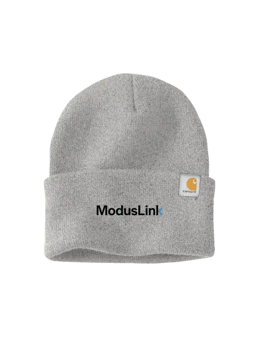Carhartt Light Grey Heather Watch Cap 2.0 w/ModusLink Logo