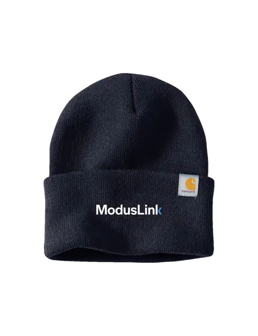 Carhartt Navy Watch Cap 2.0 w/ModusLink Logo