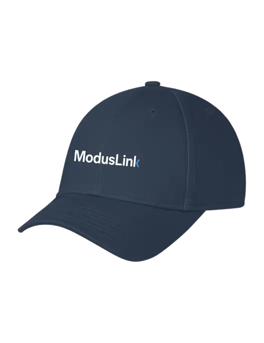 Navy Structured Cap Hook & Loop w/ModusLink Logo