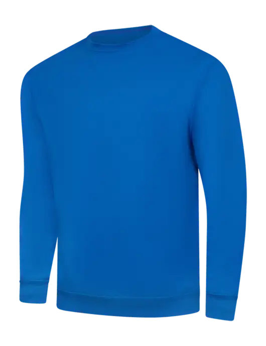 True Royal 9 oz 50/50 Cotton/Poly Crew Sweatshirt w/ModusLink Logo