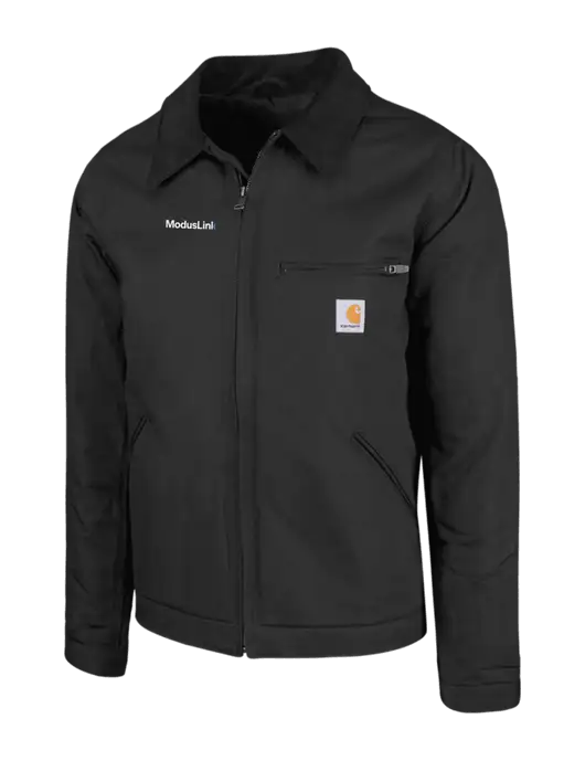 Carhartt Black Duck Detroit Jacket w/ModusLink Logo