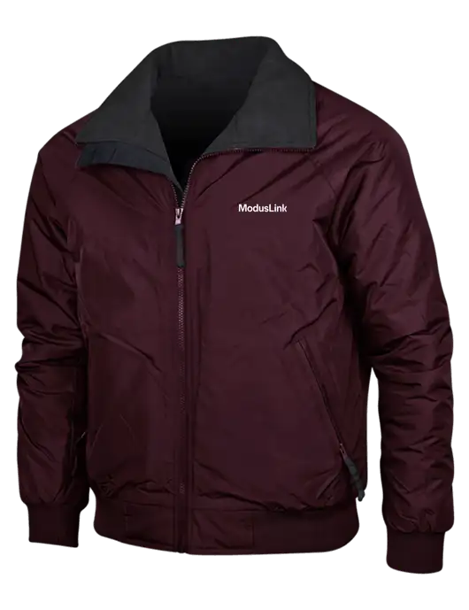 Maroon/True Black Classic Challenger Jacket w/ModusLink Logo