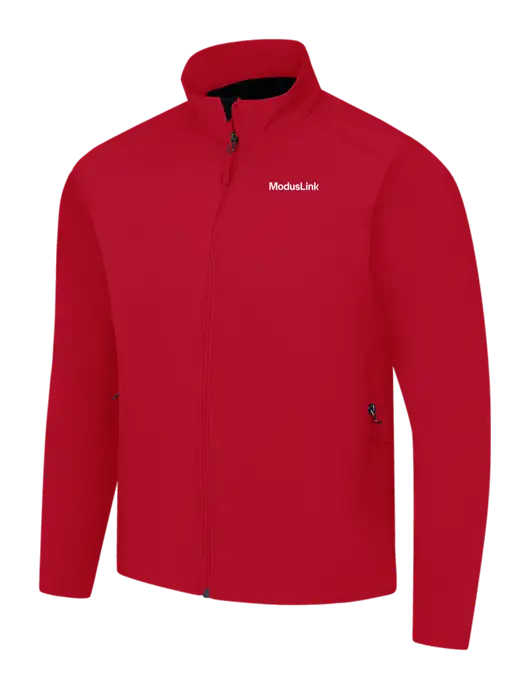 Red Core Soft Shell Jacket w/ModusLink Logo