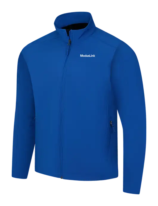 Dark Royal Core Soft Shell Jacket w/ModusLink Logo