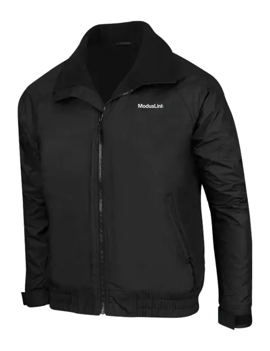 True Black/True Black Classic Competitor Jacket w/ModusLink Logo