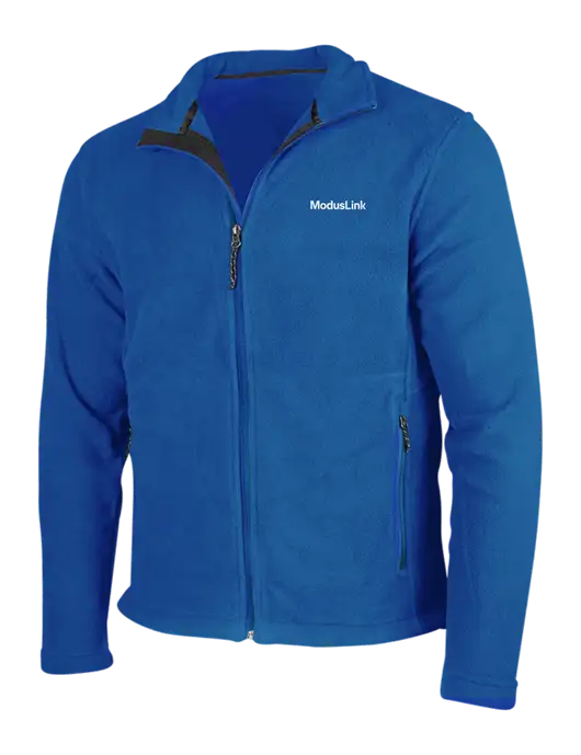 Dark Royal Fleece Jacket w/ModusLink Logo