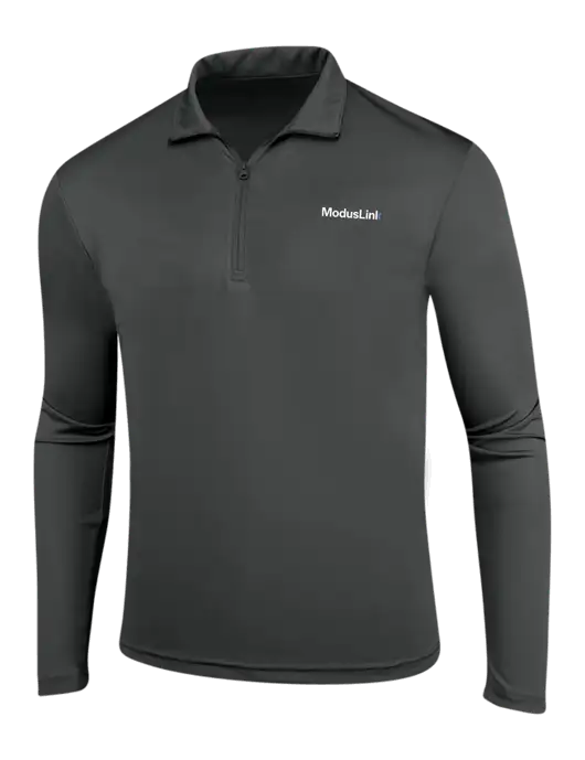 Dark Grey PosiCharge Competitor 1/4 Zip Pullover w/ModusLink Logo