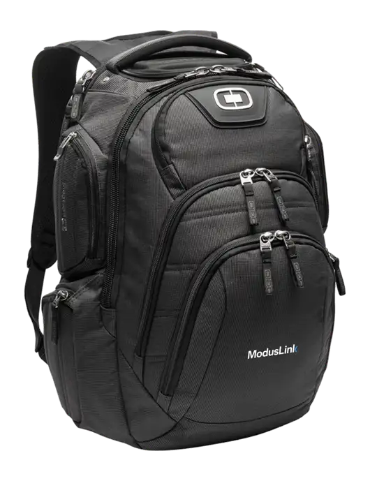 OGIO Black Surge RSS Pack
 w/ModusLink Logo