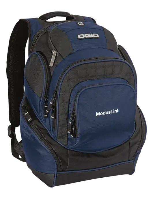 OGIO Navy Mastermind Pack w/ModusLink Logo