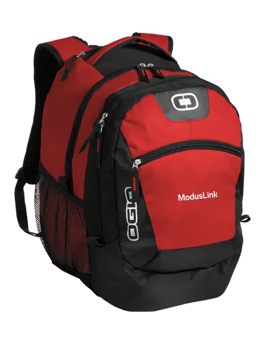OGIO Red Rogue Pack
 w/ModusLink Logo